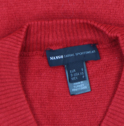 Womens UK Size S Mango Jumper Dress