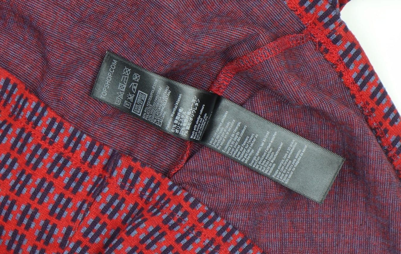 Womens UK Size 8 Topshop Shift Dress