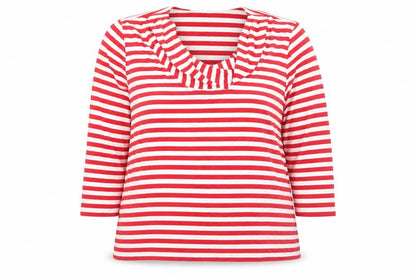 Womens UK Size 18 Phase Eight Red Basic T-Shirt