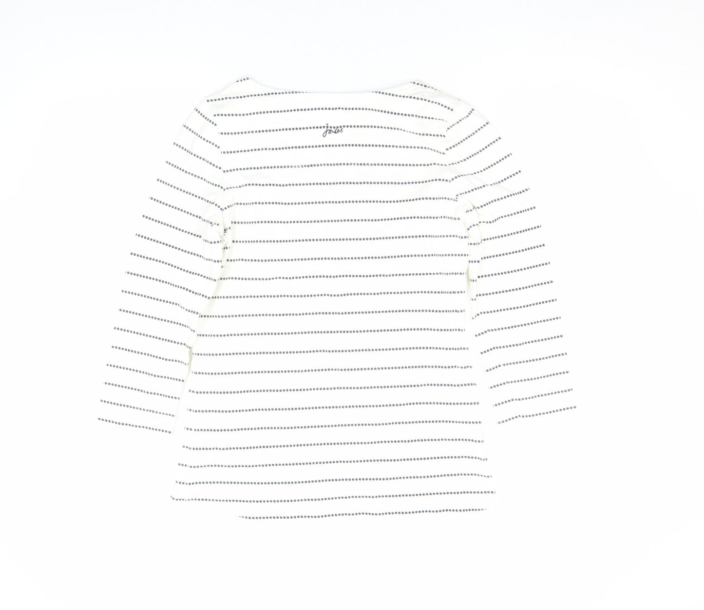 Womens UK Size 8 Joules White Basic T-Shirt