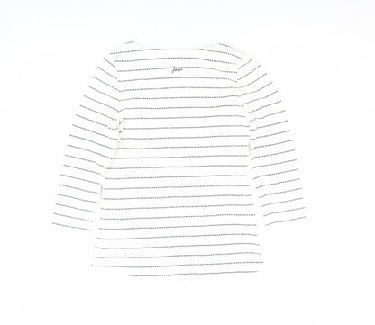 Womens UK Size 8 Joules White Basic T-Shirt