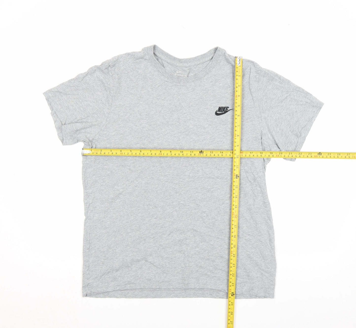 Womens UK Size S Nike Grey Basic T-Shirt
