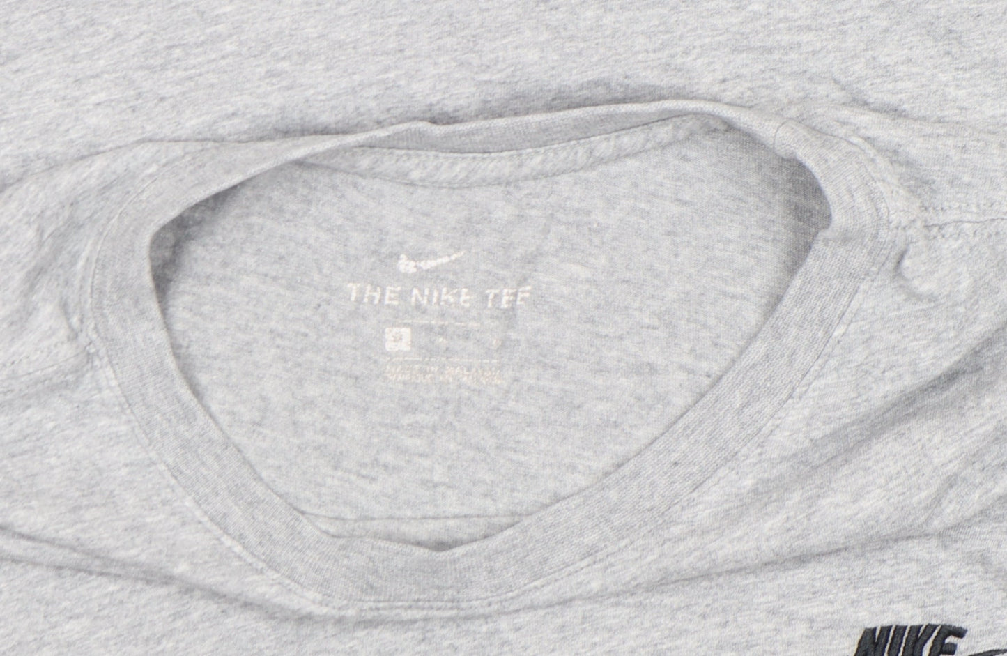 Womens UK Size S Nike Grey Basic T-Shirt