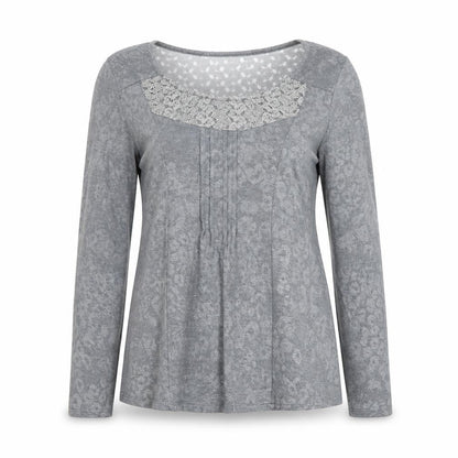 Womens UK Size 12 Marks and Spencer Grey Tunic Blouse
