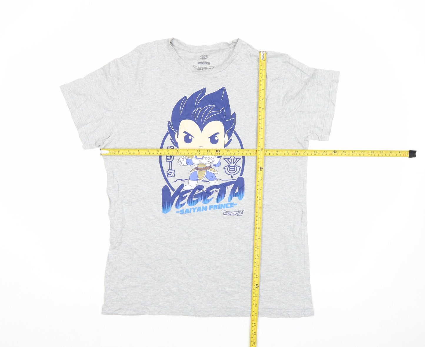 Mens UK Size XL Dragon Ball Z Grey  T-Shirt
