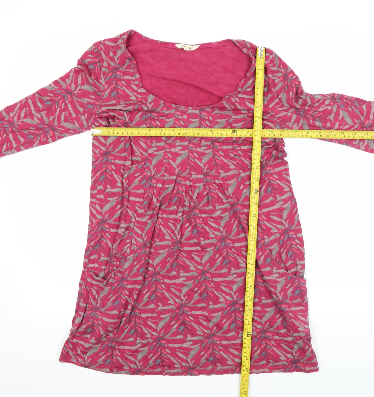 Womens UK Size 12 White Stuff Pink Tunic Blouse