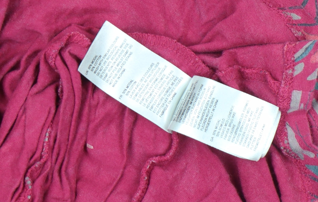 Womens UK Size 12 White Stuff Pink Tunic Blouse