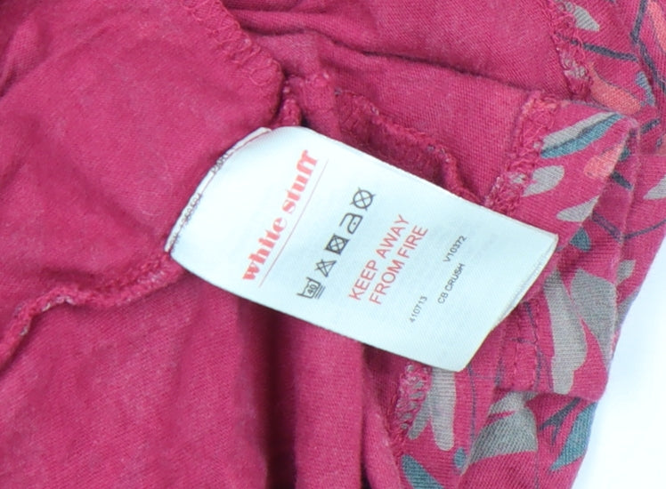 Womens UK Size 12 White Stuff Pink Tunic Blouse