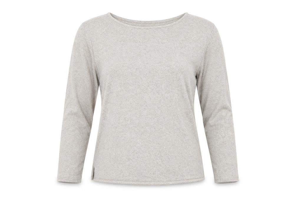 Womens UK Size S H&M Beige Basic T-Shirt