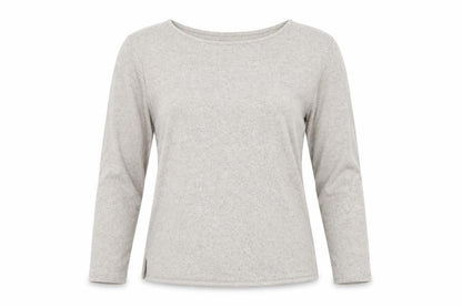 Womens UK Size S H&M Beige Basic T-Shirt