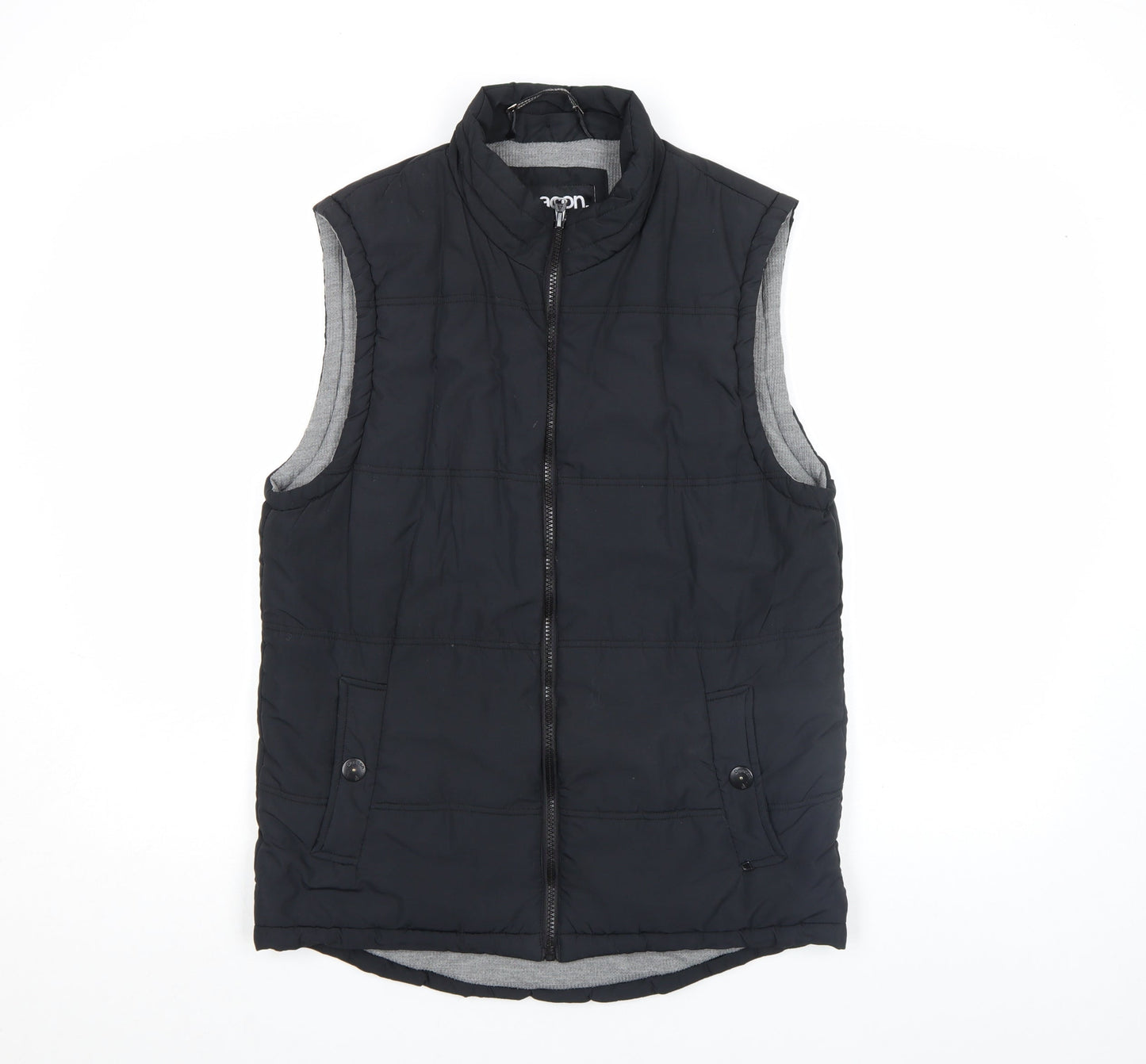 Mens UK Size S Deacon Black Bodywarmer