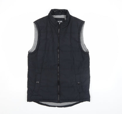 Mens UK Size S Deacon Black Bodywarmer