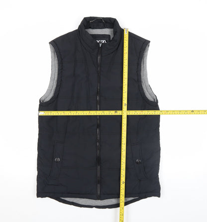 Mens UK Size S Deacon Black Bodywarmer