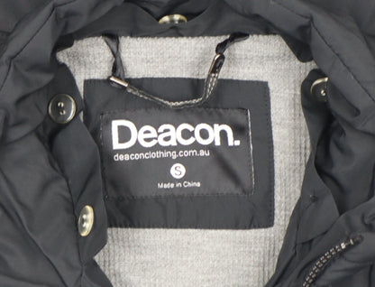 Mens UK Size S Deacon Black Bodywarmer