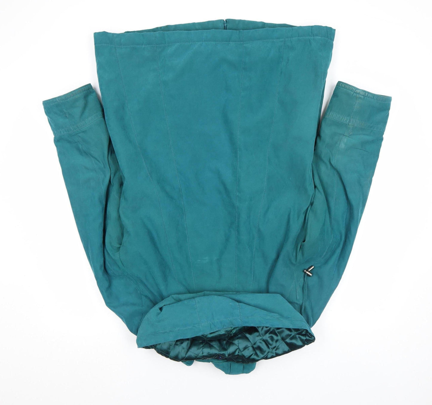 Womens UK Size S BM Green Parka Coat