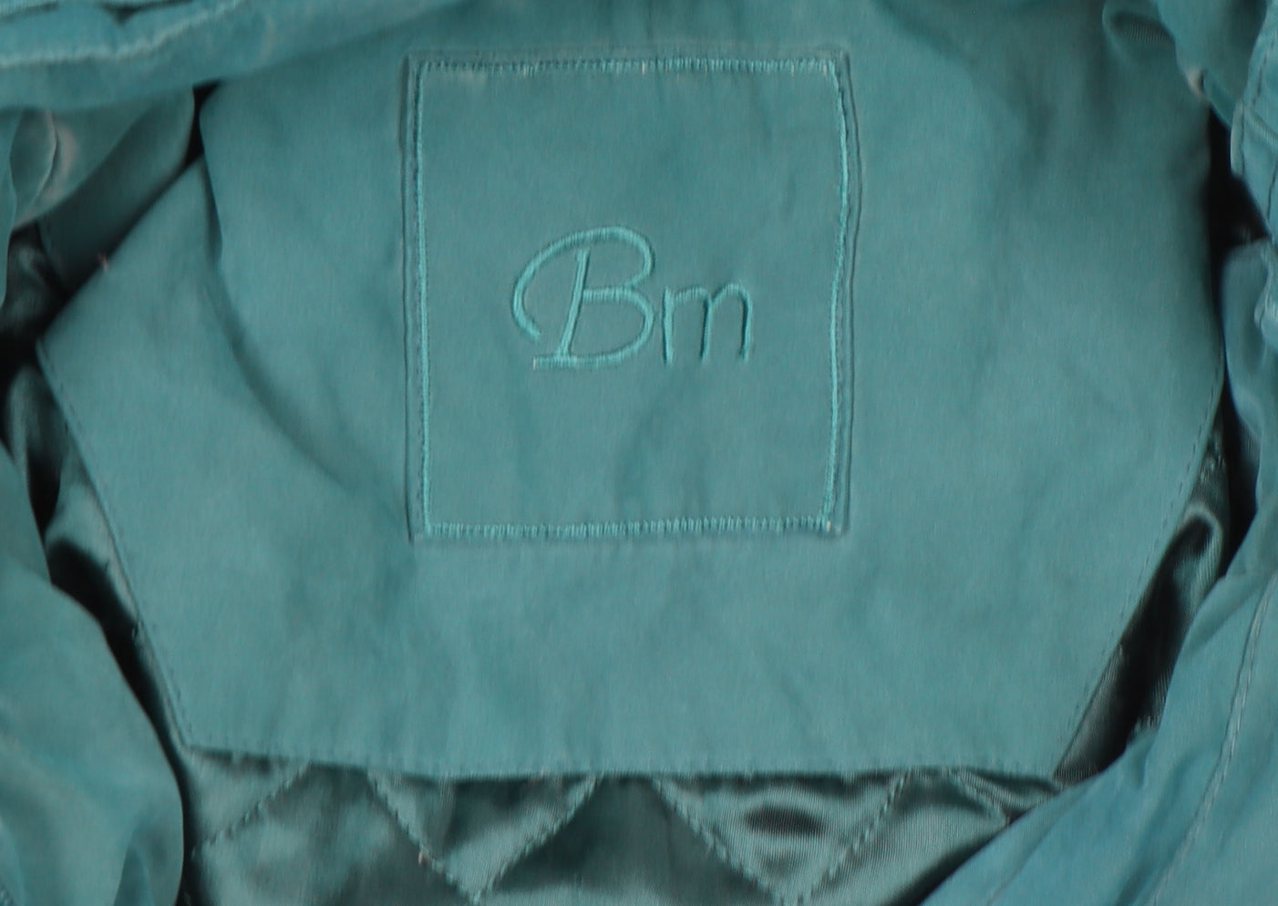 Womens UK Size S BM Green Parka Coat
