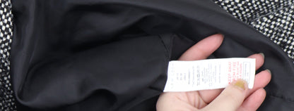Womens UK Size 10 New Look Black Pea Coat