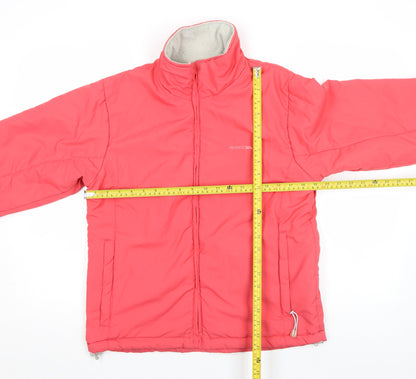 Womens UK Size M Trespass Pink Puffer Jacket