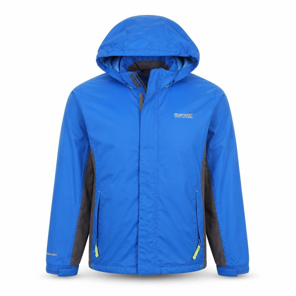 Boys UK Size 11-12 Years Regatta Great Outdoors Blue Rain Coat
