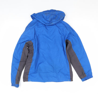 Boys UK Size 11-12 Years Regatta Great Outdoors Blue Rain Coat