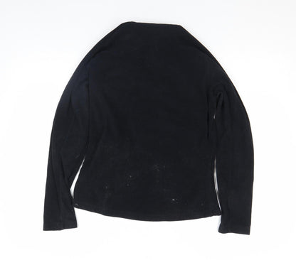 Womens UK Size M Decathlon Creation Black HikingWalkingGym & Training Jacket