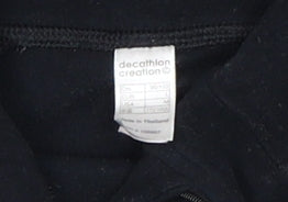 Womens UK Size M Decathlon Creation Black HikingWalkingGym & Training Jacket
