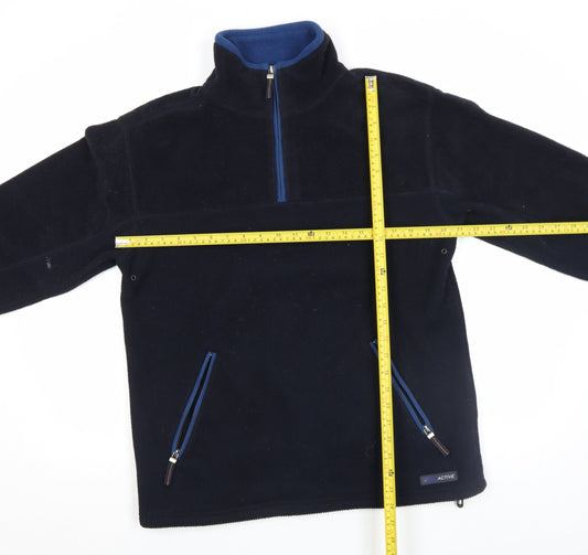 Mens UK Size S Active Sportswear Blue Hiking Walking Gym & Training Casual