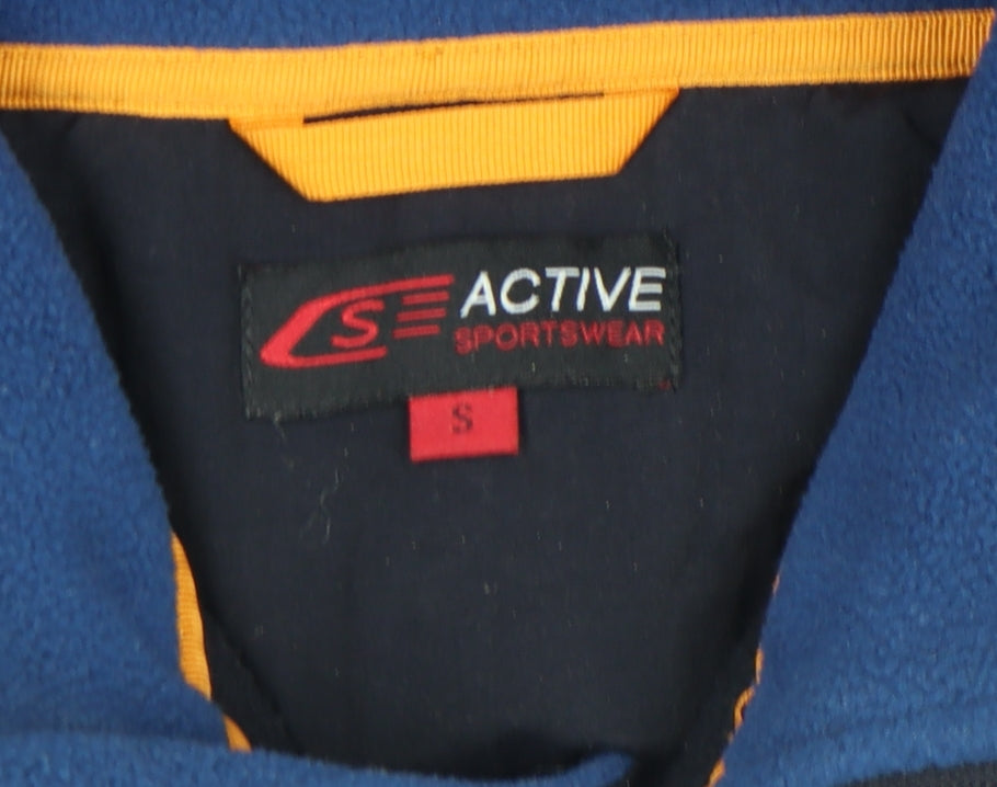 Mens UK Size S Active Sportswear Blue Hiking Walking Gym & Training Casual