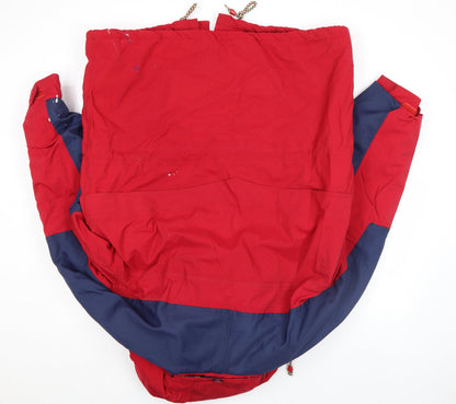 Mens UK Size L Marin Alpin Red Parka Coat