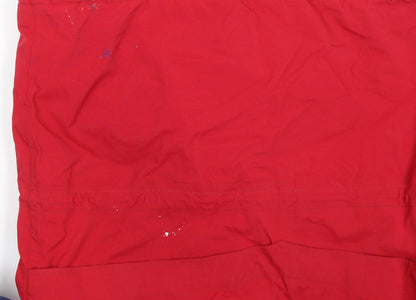 Mens UK Size L Marin Alpin Red Parka Coat