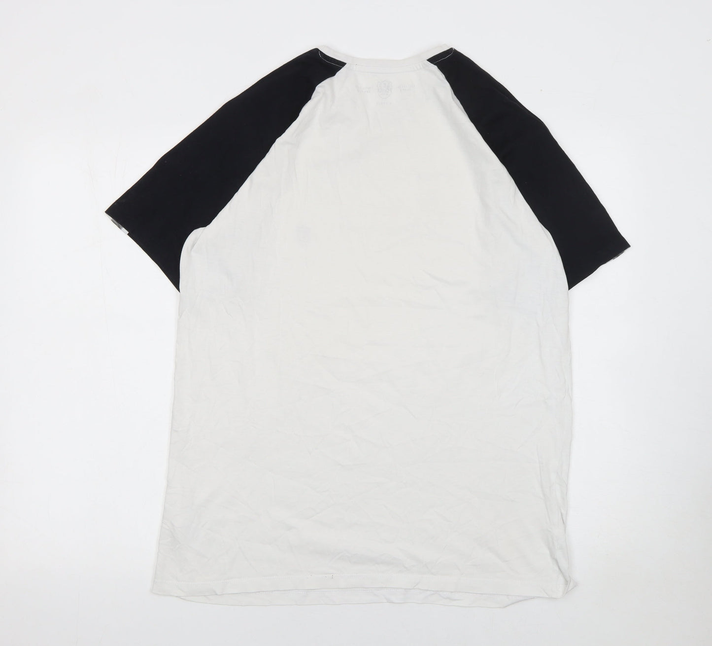 Mens UK Size XL Police White  T-Shirt