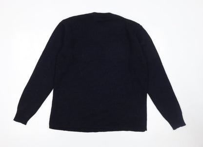 Womens UK Size L POP Black Pullover Jumper