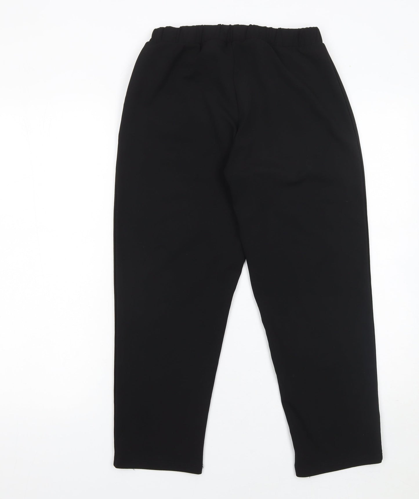 Womens UK Size 8 ASOS Regular Fit Casual Workwear Black Trousers