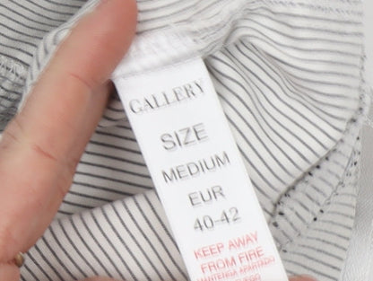 Womens UK Size M Gallery Regular Fit CasualTravel Grey Trousers