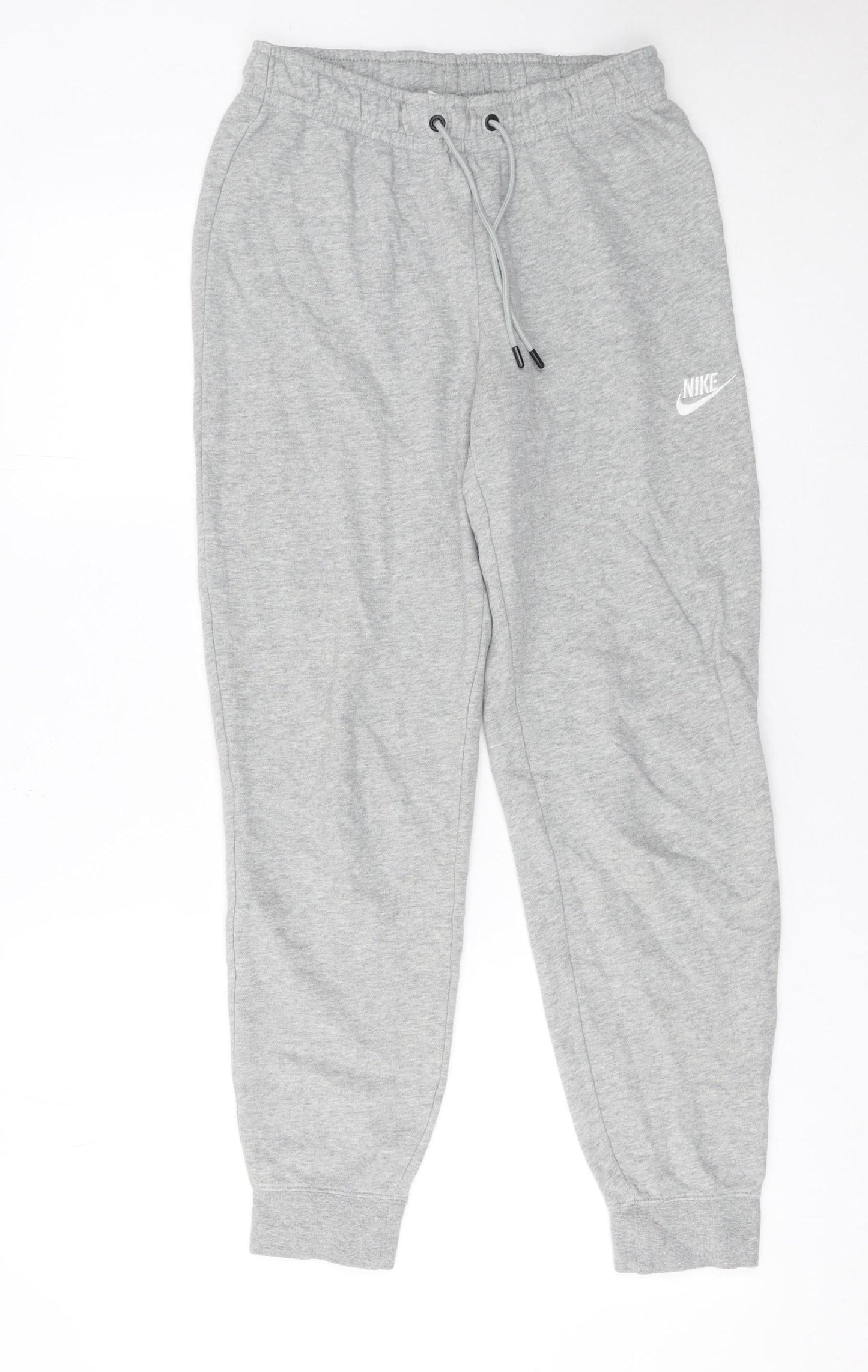 Womens UK Size S Nike Regular Fit Jogger Grey Trousers