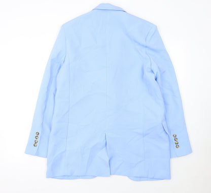 Womens UK Size 8 INDEFEIR Regular Blue Blazer
