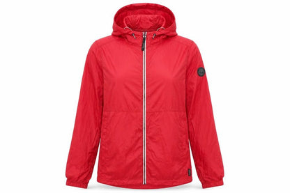 Womens UK Size M Timberland Red Windbreaker Coat