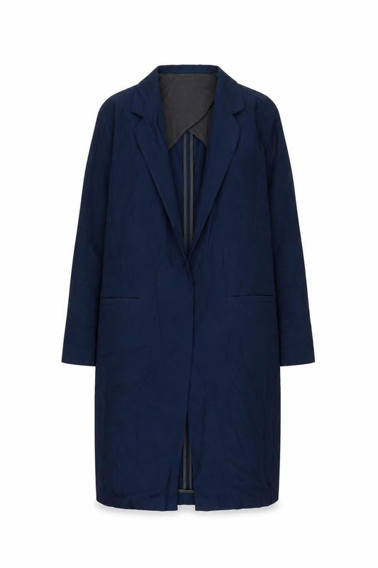 Womens UK Size 10 NEXT Regular Blue Blazer