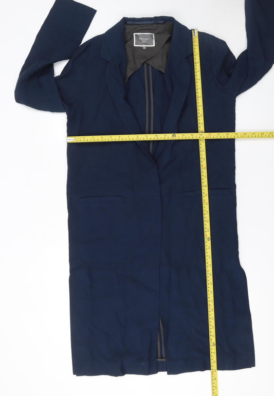 Womens UK Size 10 NEXT Regular Blue Blazer