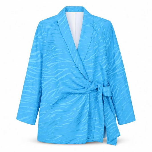 Womens UK Size 14 River Island Regular Blue Blazer