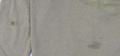 Mens UK Size S Nike Brown Full Zip Hoodie