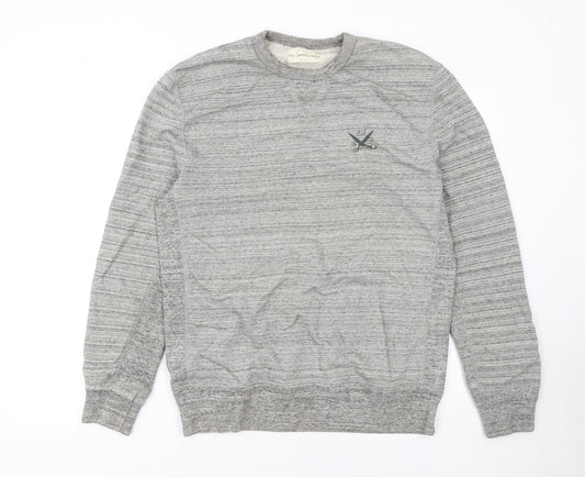 Mens UK Size M Levi Strauss & Co. Grey Pullover Sweatshirt