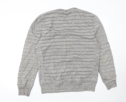 Mens UK Size M Levi Strauss & Co. Grey Pullover Sweatshirt