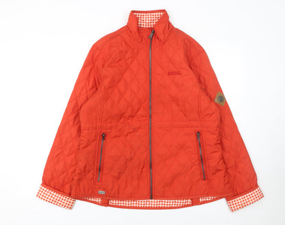 Womens UK Size 16 Regatta Red Quilted Coat