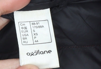 Womens UK Size 10 Quechua Red Puffer Jacket