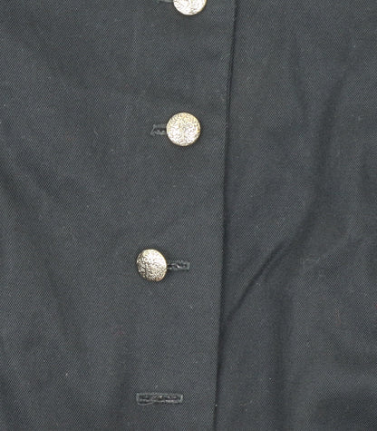 Womens UK Size 12 Charlotte Halton Black Overcoat