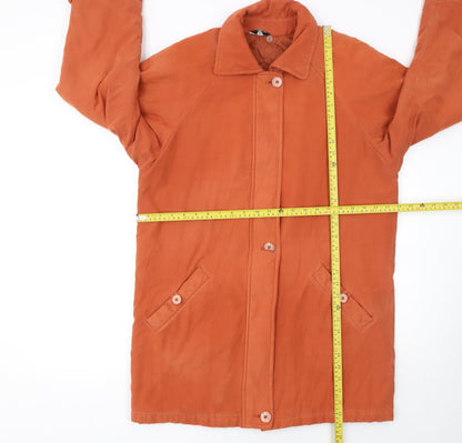 Womens UK Size M Klass Collection Orange Overcoat