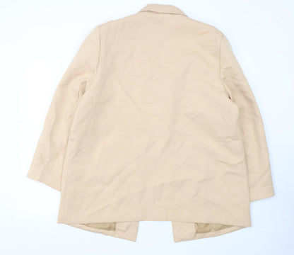 Womens UK Size 18 Missguided Regular Beige Blazer