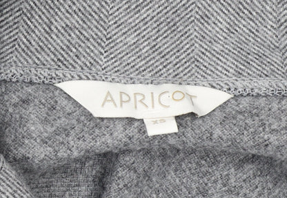 Womens UK Size XS Apricot Grey Overcoat