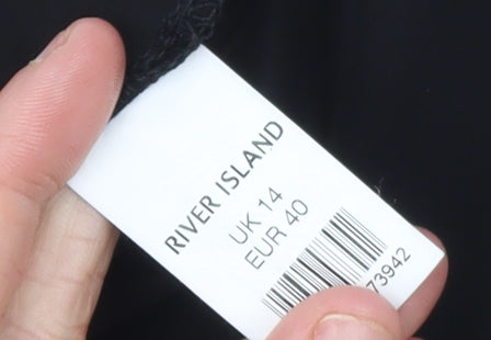Womens UK Size 14 River Island Wrap Dress